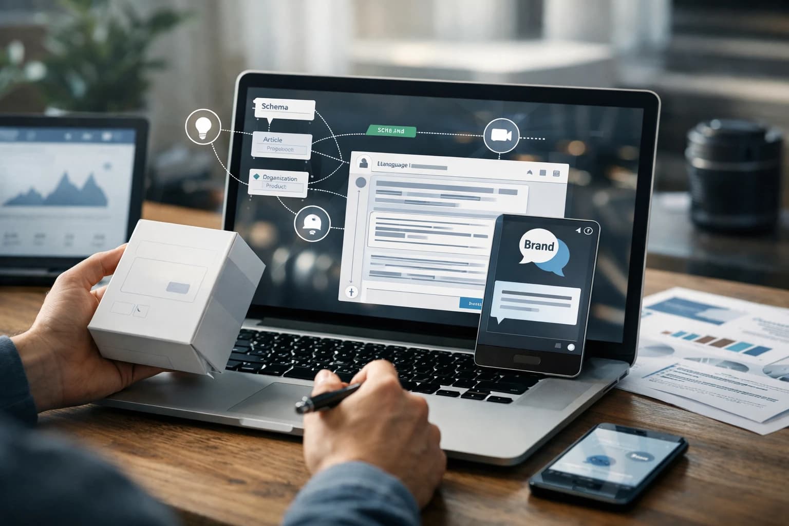 How to Get LLMs to Mention My Brand with Schema