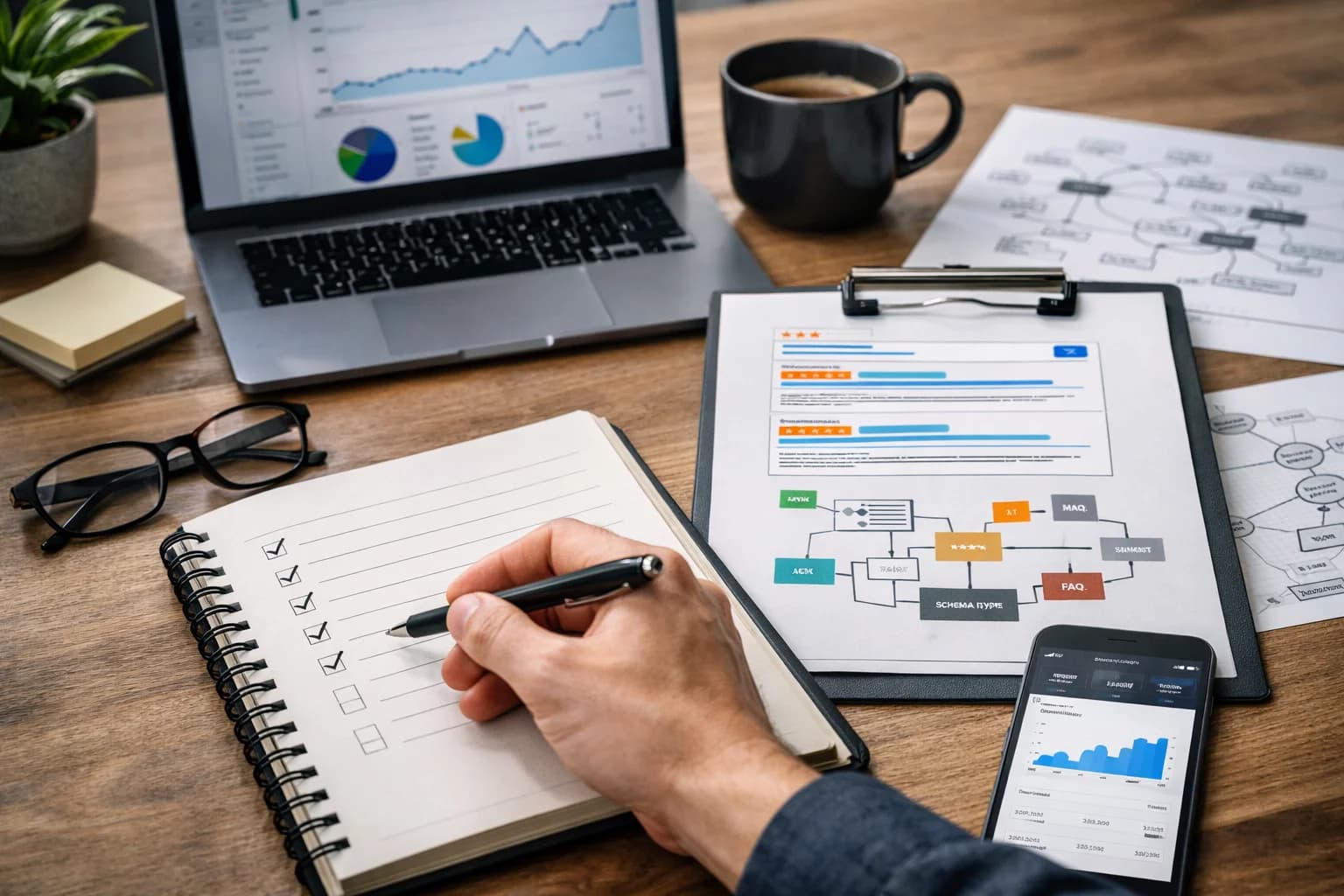 The schema markup playbooks for SERP checklist