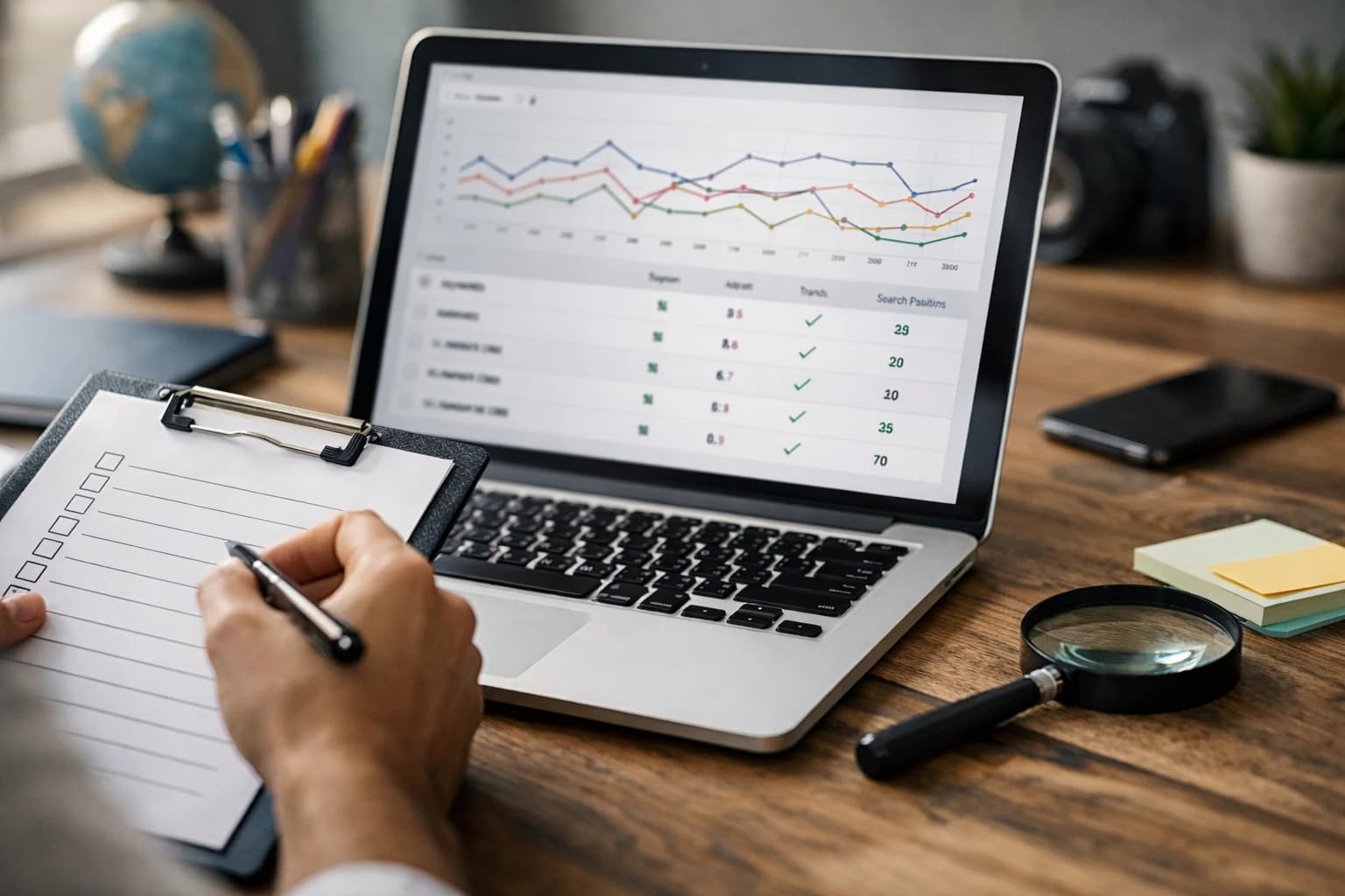 The Track Google Keyword Ranking Checklist