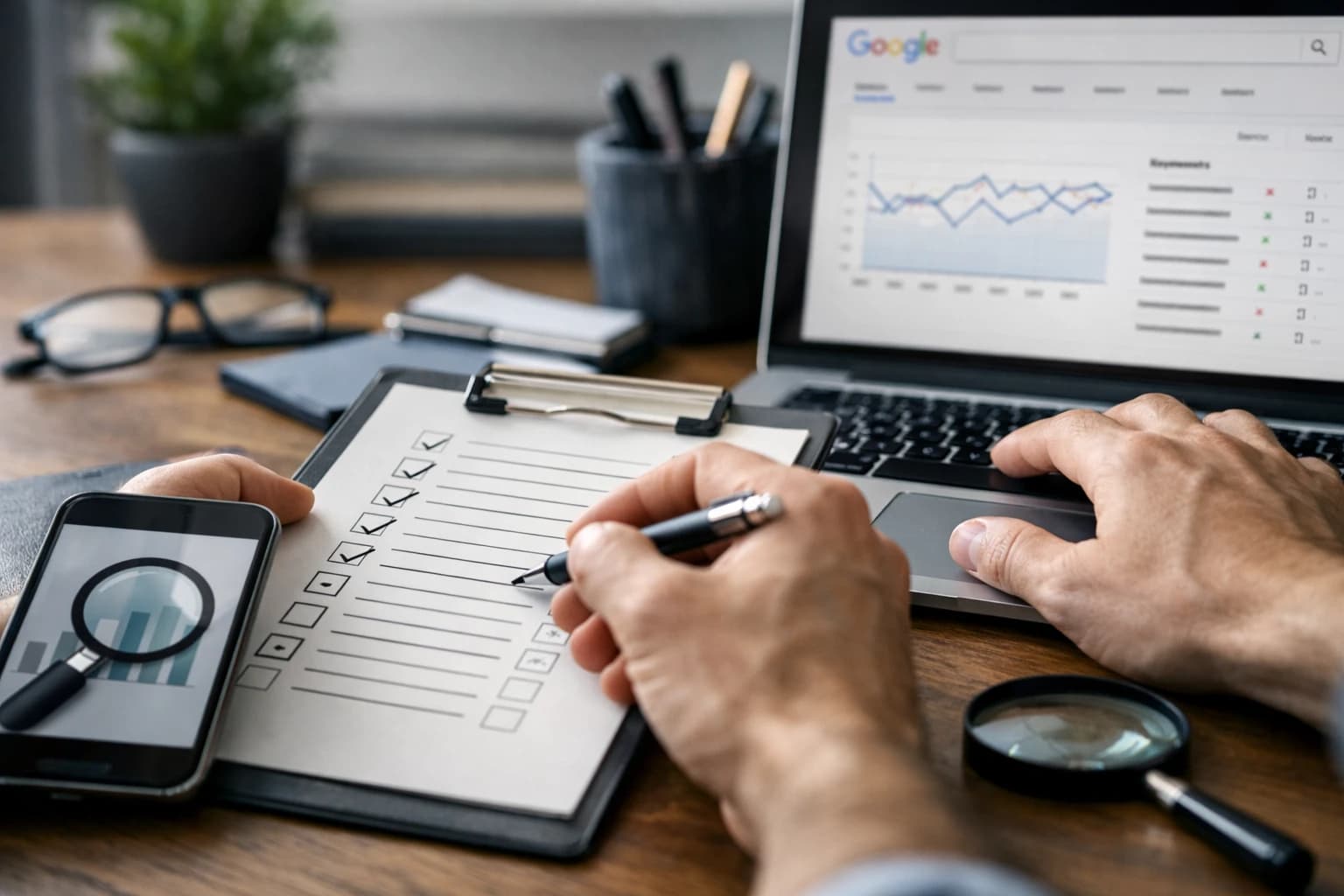 The Track Google Keyword Ranking Checklist